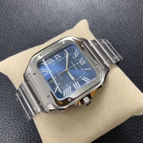 replica watch info santos 2018|***Pictorial review*** GF Factory 2018 SS Cartier Santos 100 XL.